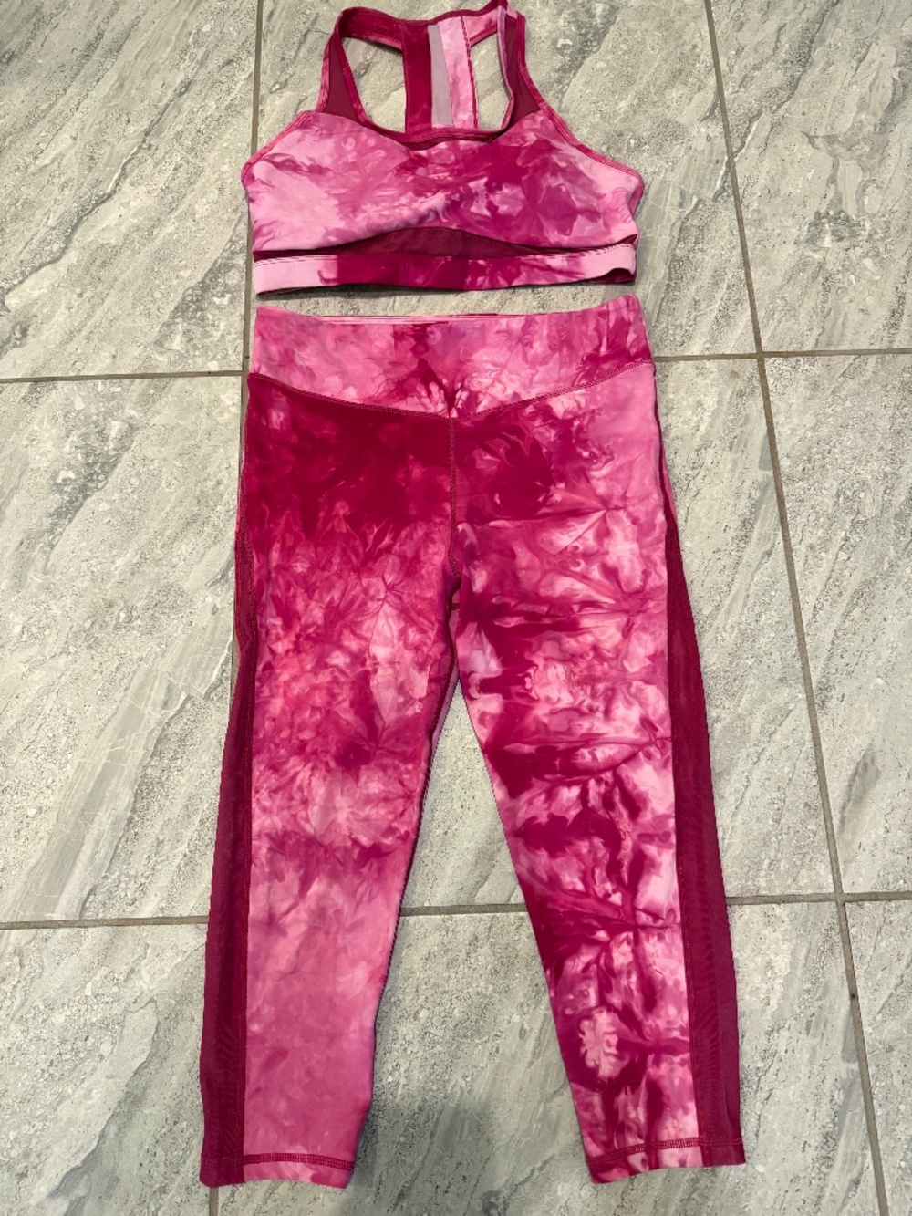 Zyia Active Leggings and Bra Set